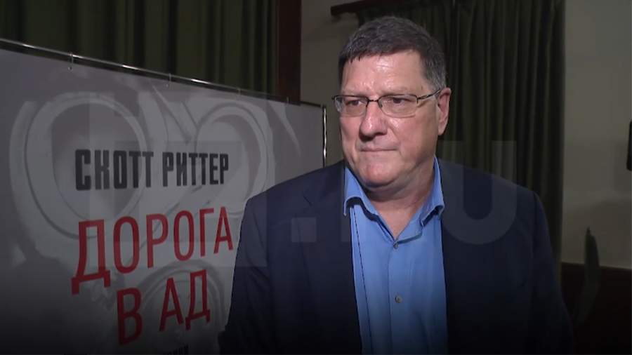 Риттер презентовал в Донбассе книгу "Дорога в ад"