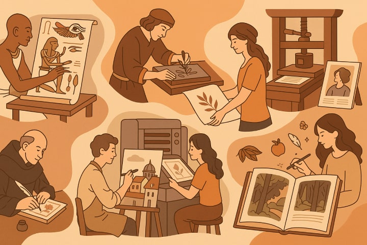 Искусство книжной иллюстрации: виды, тренды и история